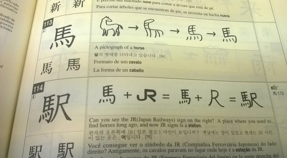 これ本当？某日本語のテキストの漢字の成り立ち‼