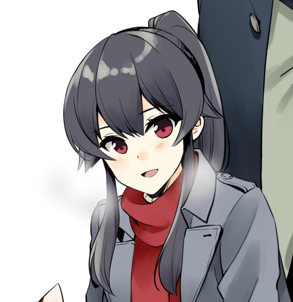 提督×矢矧らくがき 