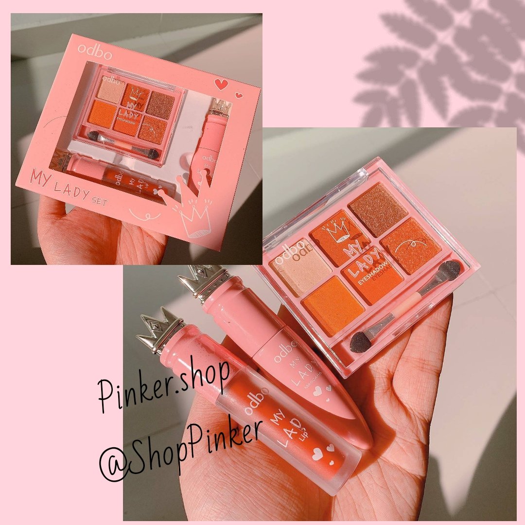 ShopPinker's tweet photo. เซตสุดพิเศษจาก Odbo ที่สาวๆ ต้องหลงรักที่มาพร้อม ลิปสติก 💄 อายแชโดว์ 🎨 และมาสคาร่า 👁รับวาเลนไทน์เลยค่า
เซตละ 210฿
📮J&amp;T 50฿ 
📮ลทบ 40฿ EMS 60฿
 #เครื่องสําอางราคาถูก #ของขวัญวาเลนไทน์ #ของขวัญวันเกิด #ของขวัญ #HowtoPerfect #เครื่องสําอาง #ของมันต้องมี #ValentinesDay https://t.co/DjMGQsV7lo