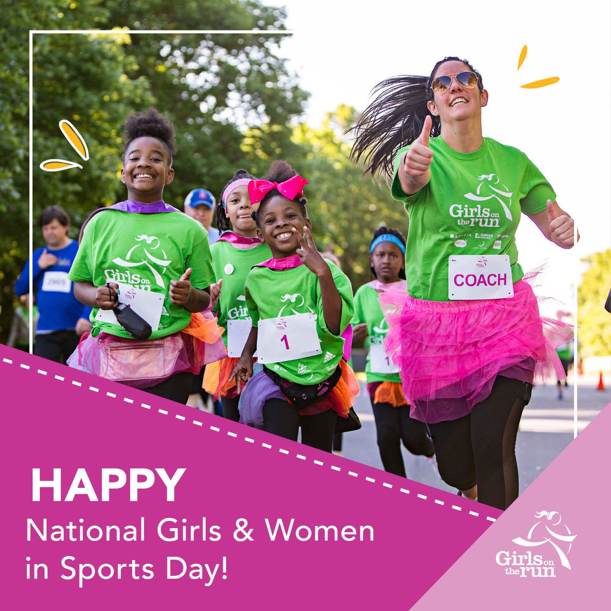 GOTRGulfCoast's tweet photo. On this National Girls &amp; Women in Sports Day, remember that you’re a champion. 🏆👍 #GirlsAndWomenInSportsDay #GOTR #GirlPower #StarPower https://t.co/wxoVHyXykn