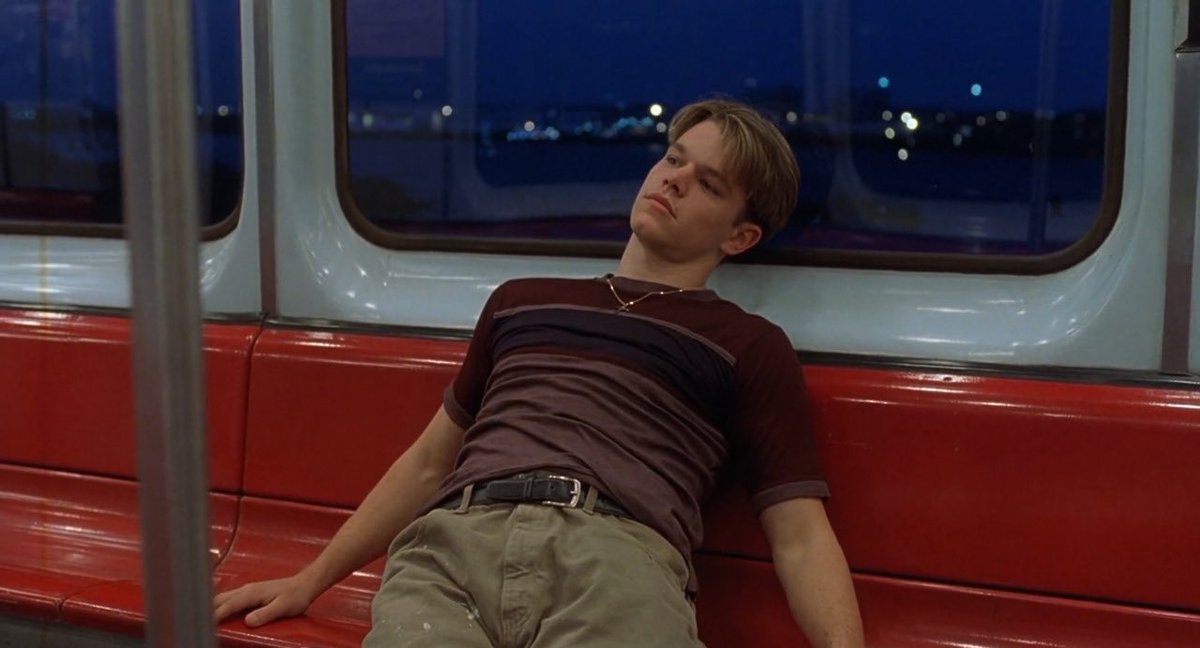 orydsoli's tweet photo. good will hunting ,  dir. gus van sant 1997 https://t.co/MDQgwmHfeH