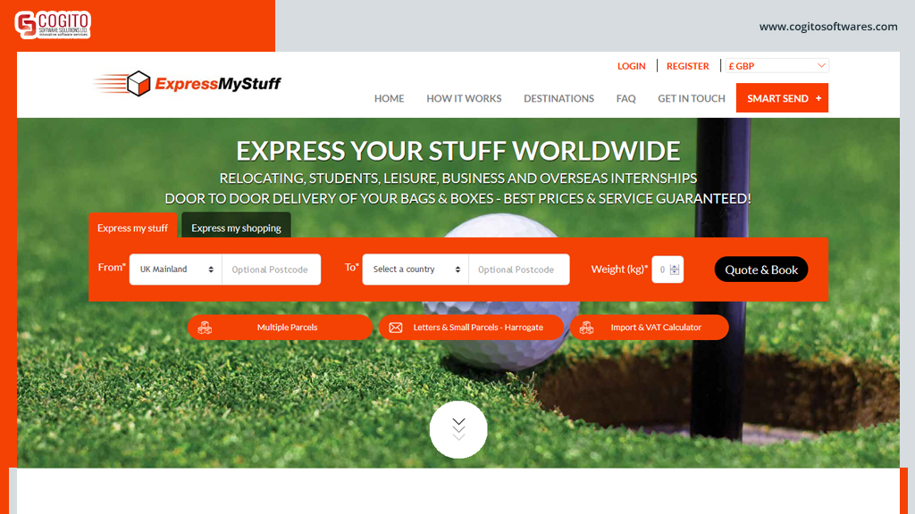 CogitoSoftware's tweet image. An Example of our works on a responsive website using PHP Codeigniter for an international Luggage shipping service provider.
#HTML #CSS #Codeignitor #ResponsiveWebsite #WebDevelopment