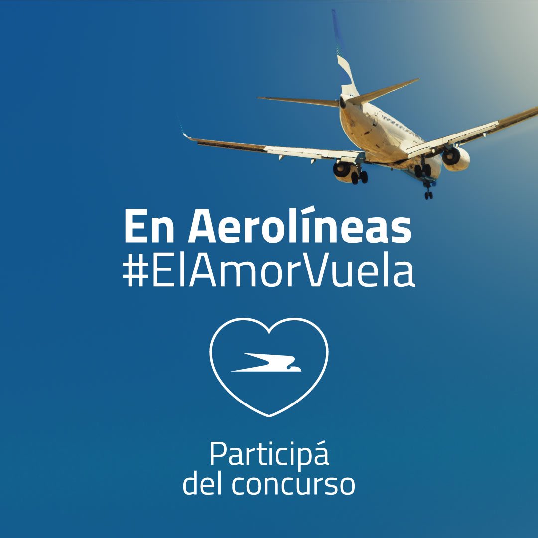 Contale a Aerolíneas qué te enamora de nuestra aerolínea de bandera 🇦🇷<a href="/Aerolineas_AR/">Aerolíneas Argentinas</a> y participá por un premio para verdaderos apasionados. #ElAmorVuela 👉 hubs.ly/H0mSgfT0