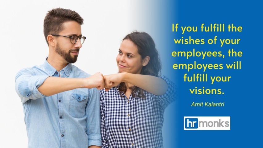 employee engagement quote by amit kalantri