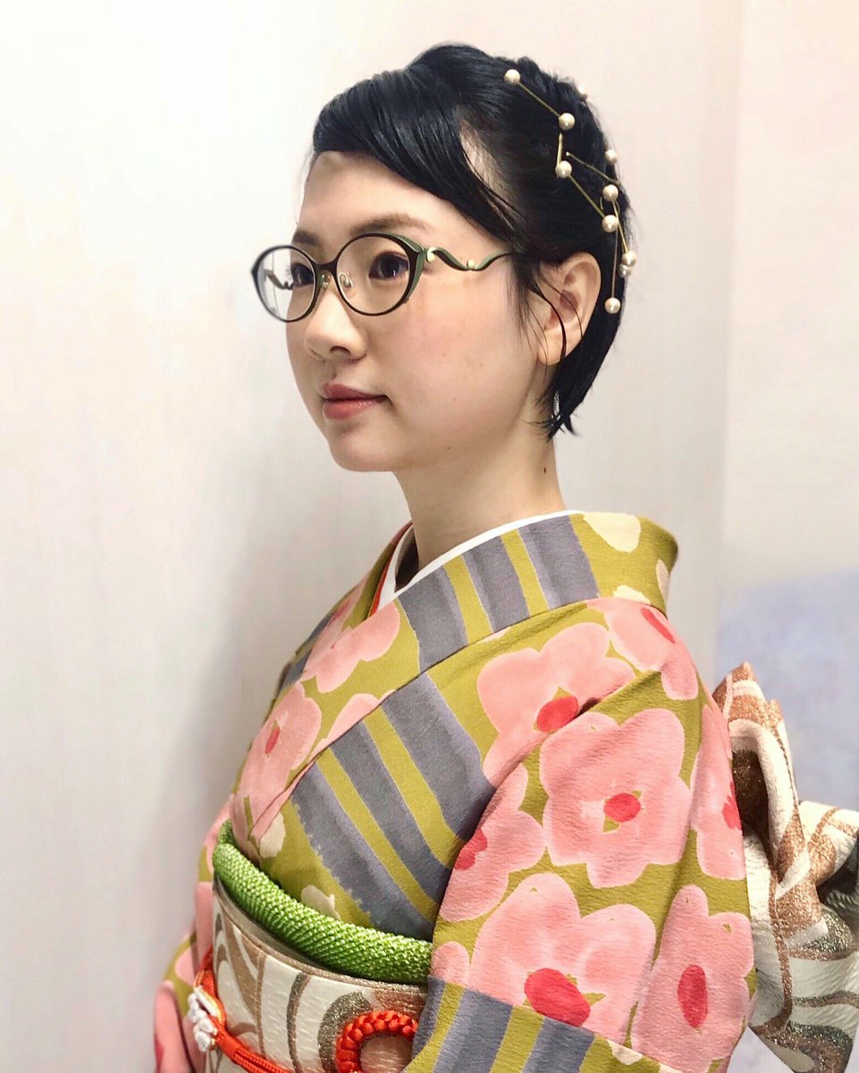 Principia 仙川美容室 結婚式にご出席で着付けとヘアメイクに来てくださったお客様 T Co Sqjlkfkh8k ヘアアレンジ ヘアセット ヘアメイク 振袖着付け Upstyle Hairarrange Principia プリンキピア 調布市 仙川 京王線 仙川美容室