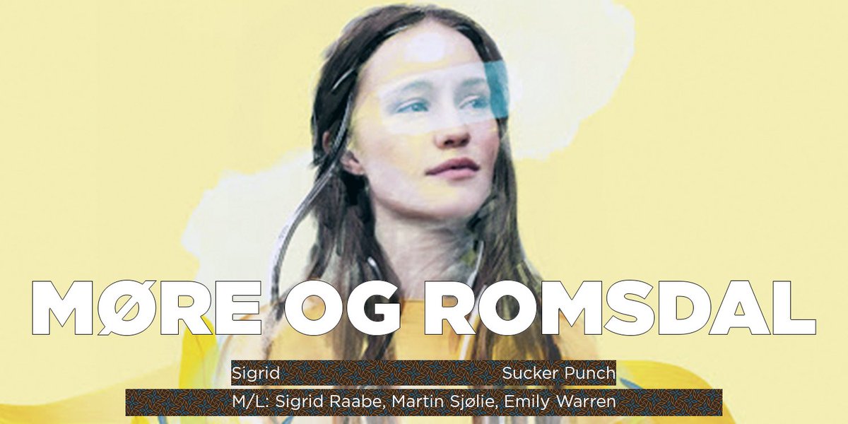 📌Provincia de Møre og Romsdal, Reino de Noruega
💁🏼‍♀️Sigrid
🎙️Sucker Punch (2018)

HoD: <a href="/Viktotolka/">🌷 Viki 🌷</a>