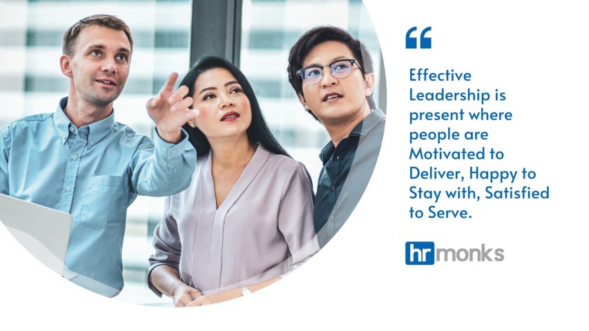 what is effective leadership? - a quote