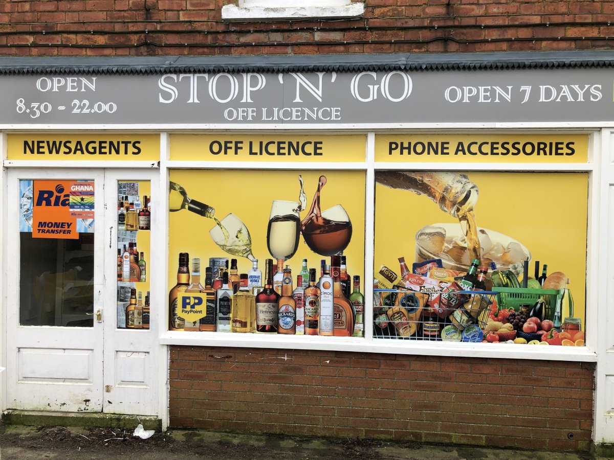 Before &amp; After Window Vinyls :O What a transformation!
Designed, Printed and applied by our expert team here at DisplayPro.
Call us today on 01529 303168 for a free no obligation quote for your signage or vinyl graphics.
