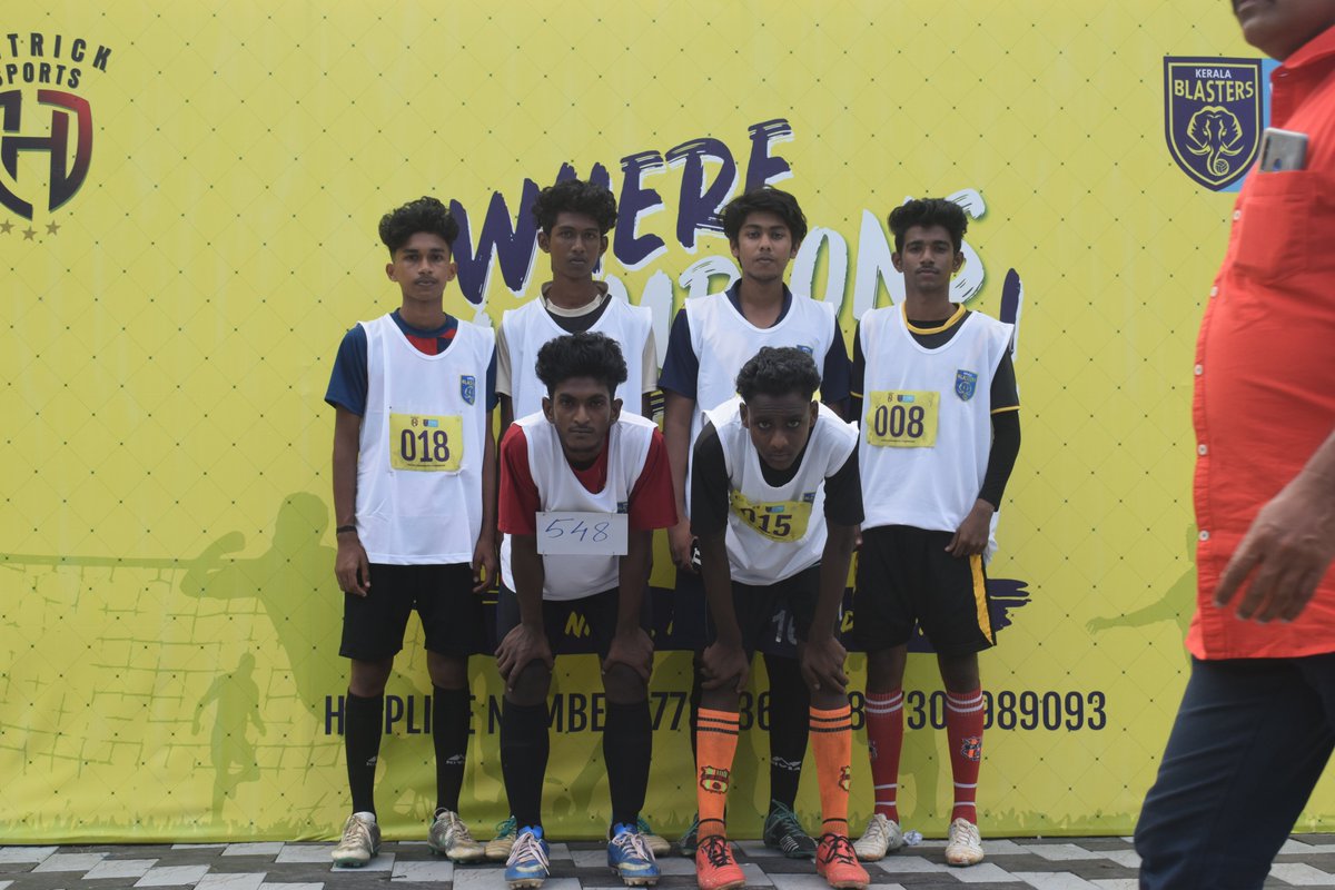 KeralaBlasters's tweet image. Thank you Trivandrum for such a massive turnout at both @KBYoungBlasters Affiliated Academies last weekend. We look forward to more such talent flow in and help kids learn football the KBFC way! 😃 
#YoungBlasters #YennumYellow #Championsinthemaking