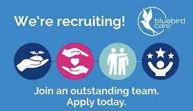 BluebirdLincs's tweet photo. We are Recruiting Now 🚗➡️🏡 Apply today and send your CV to jasminewebber@hotmail.co.uk #BluebirdCare #CareerInCare #CareInHome https://t.co/tDk6UGIK05