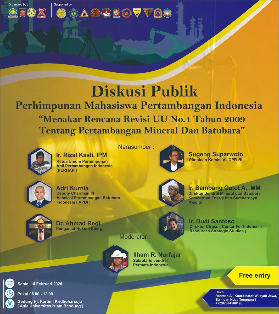 Assalamu'alaikum wr.wb
Slamat sore teman2 . Bagaimana kabarnya ? Smoga slalu dlam keadaan sehat, aamiinn.
Kita akan mengadakan diskusi, harapannya teman2 bisa hadir sekaligus kita ketemu dan silaturahim . 
Ditunggu kehadirannya dan terima Kasih banyak🙏