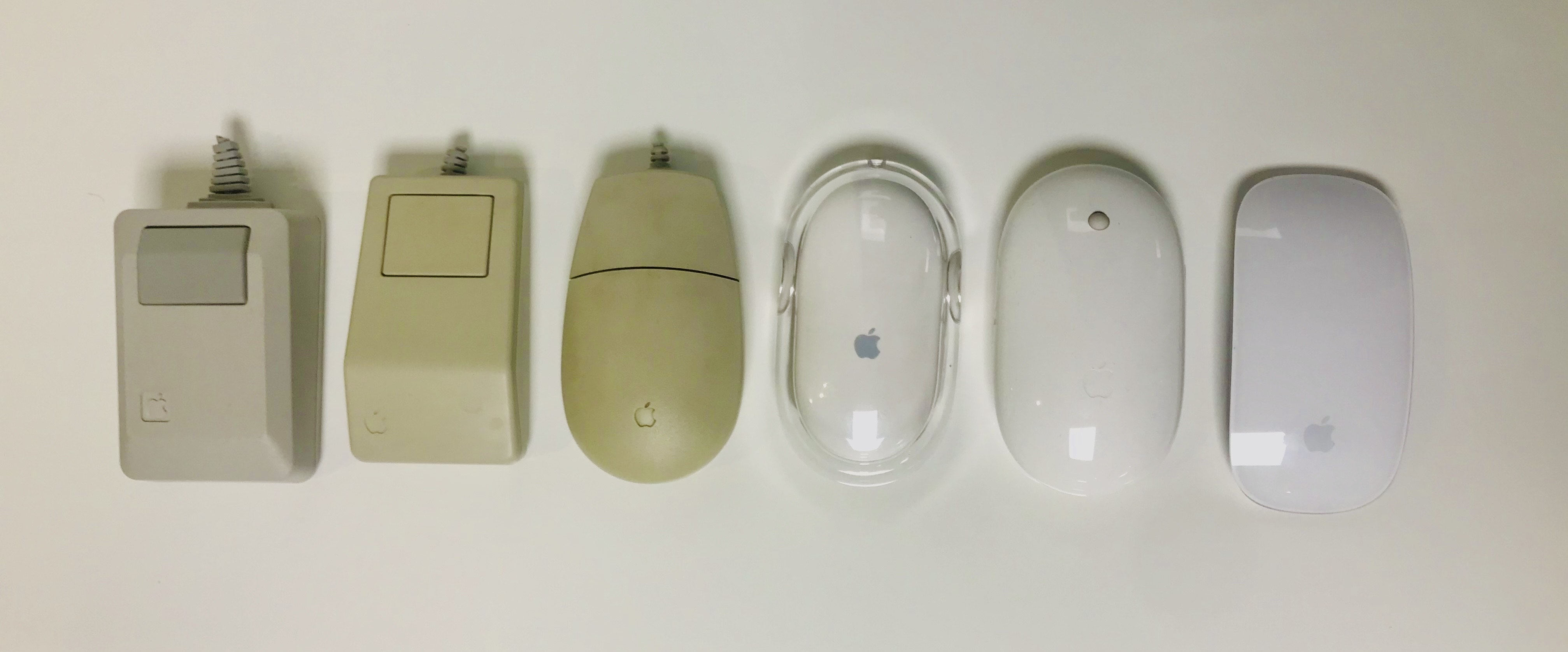 Vintage apple computer mouse