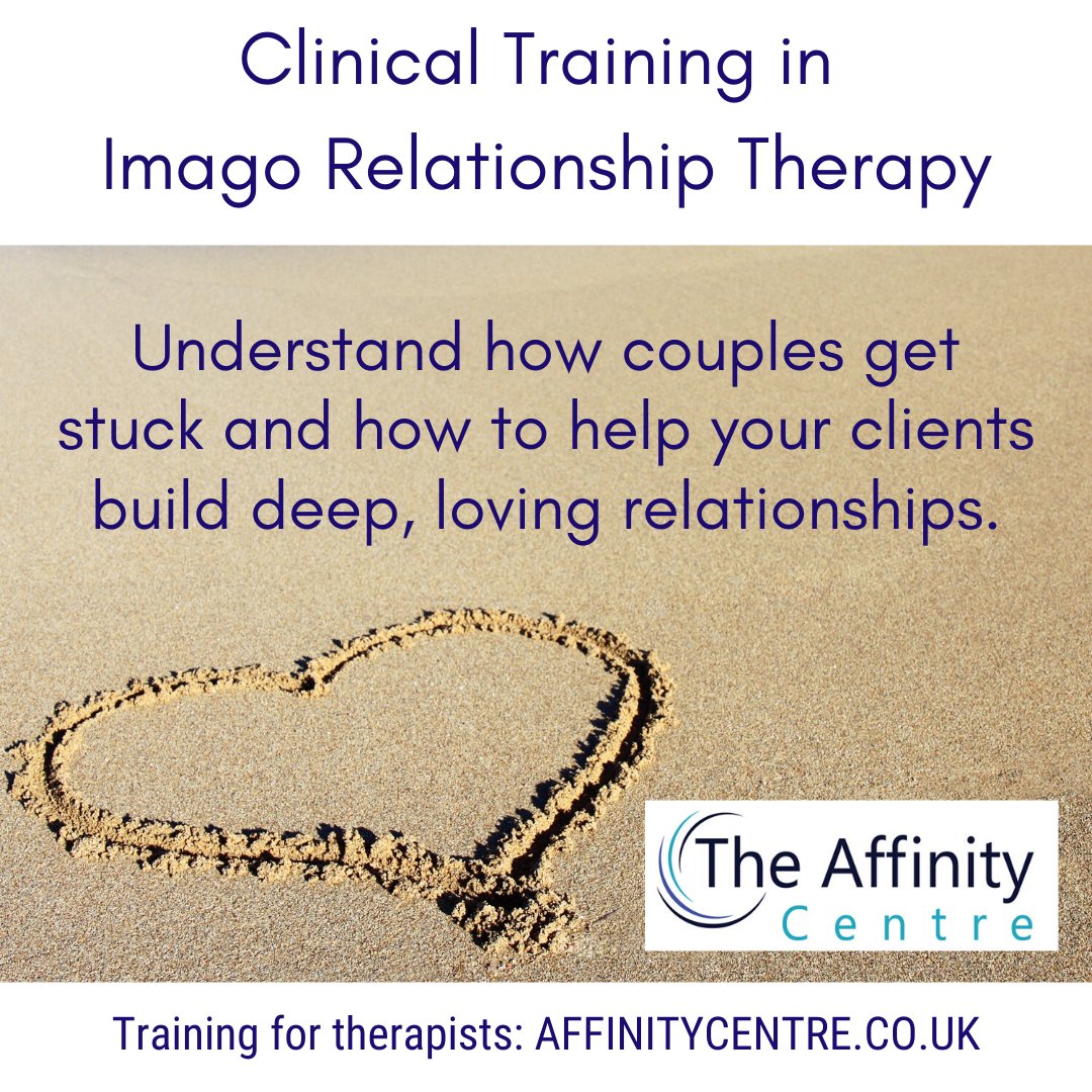 Be part of a growing Imago community in the UK that cares about your development as a practitioner and offers support and encouragement.
Clinical Training in Imago Relationship Therapy starts November 2020: buff.ly/384qzve