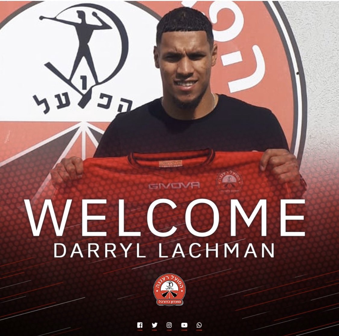 Darryl Lachman maakt per direct de overstap van PEC Zwolle naar het Israëlische Hapoel Ra’anana. Hij heeft een overeenkomst getekend tot het einde van het seizoen met een optie voor nog één jaar. Gefeliciteerd Darryl en veel succes !