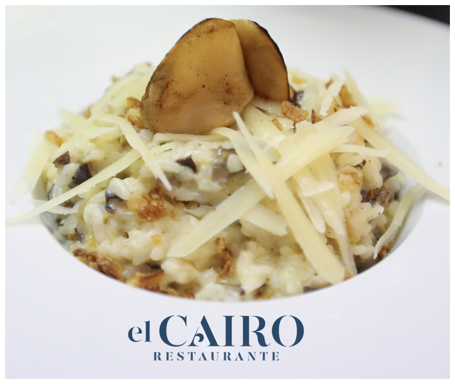 Risotto con parmesano, setas y nuestro toque especial...🇮🇹🧑‍🍳#Gastronomía #TDSGastro