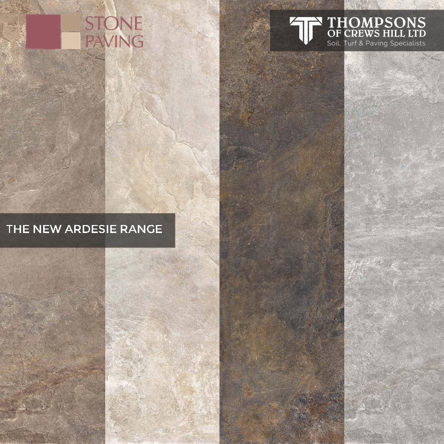 tochltd's tweet photo. Looking for something a little bit different for your patio? Come down and check out @stone_paving's new Ardesie Porcelain! 👏🥳🥰🎉
#ExteriorPorcelain #PorcelainPaving #Porcelain #PavingSlabs #Paving #PavingDisplay #Enfield #CrewsHill #London https://t.co/BIahl8ojnp