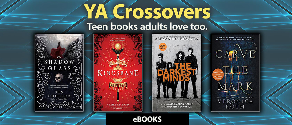 a collection of YA book covers