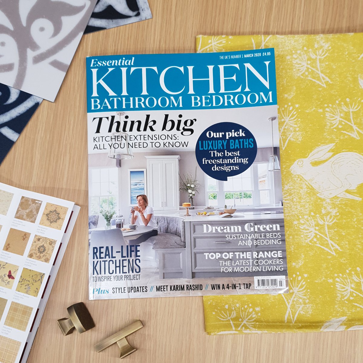 The March issue of @EKBBMAG is out now! This month we uncover all your need to know about kitchen extensions, the latest in sustainable bedroom design, and our favourite freestanding baths for a relaxing soak 🛁 #EKBBHOME