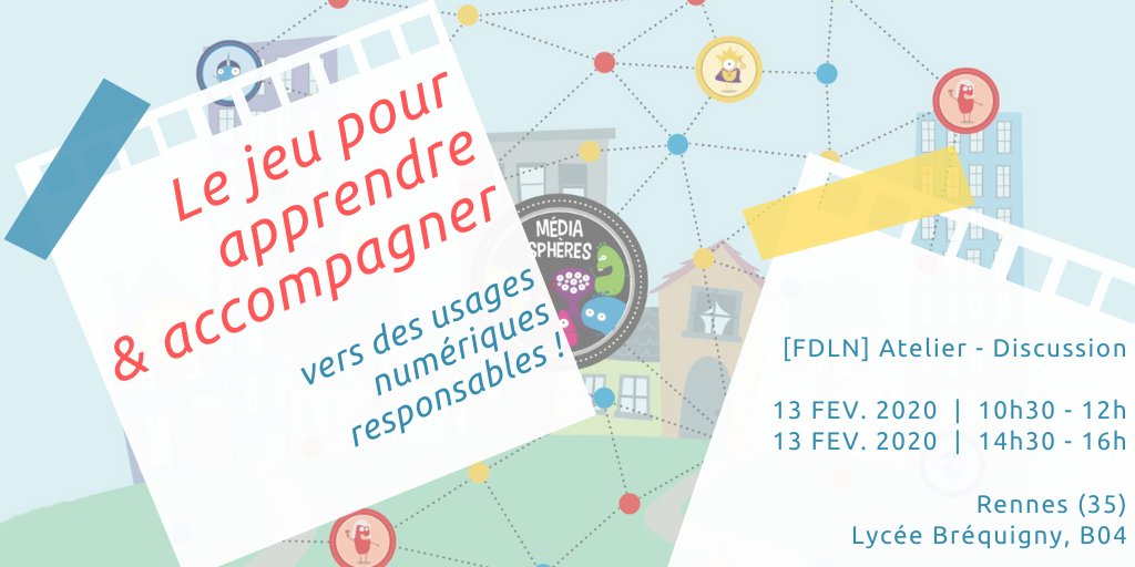 gabriel_trouve's tweet image. [Rappel] 🗓️Le #jeu pour #apprendre et #accompagner vers des #usages #numériques #responsables : le 13 #février à la @cpn35 du @BrequignyLycee en B04... et c&apos;est gratuit ! Une session le matin et une autre l&apos;après-midi. 📝Info et inscription ici : huit.re/GTMED1