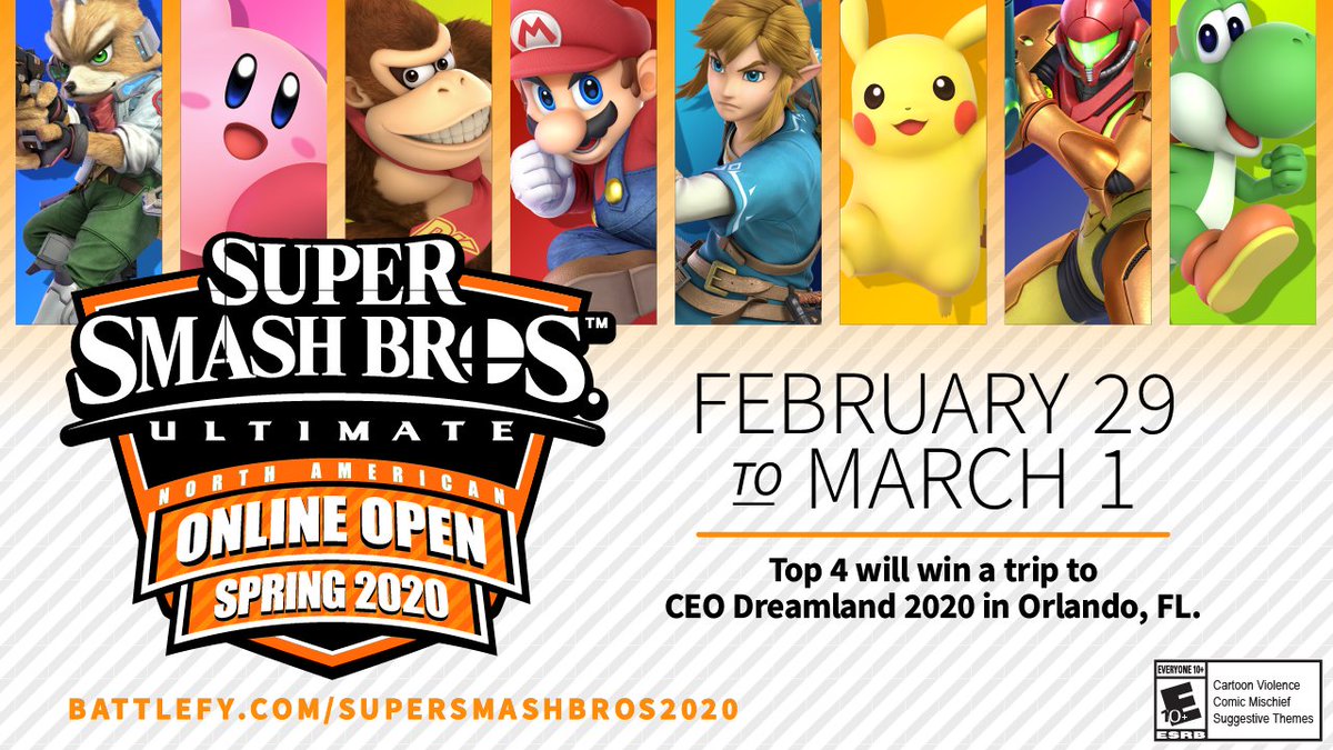 Nintendo Versus On Twitter Registration For The Smashbrosultimate North American Online Open Spring 2020 Tournament Will Close This Weekend So Be Sure To Mark Your Name Down For This Springtime Brawl Soon - roblox on twitter if youre at at comiccon this weekend