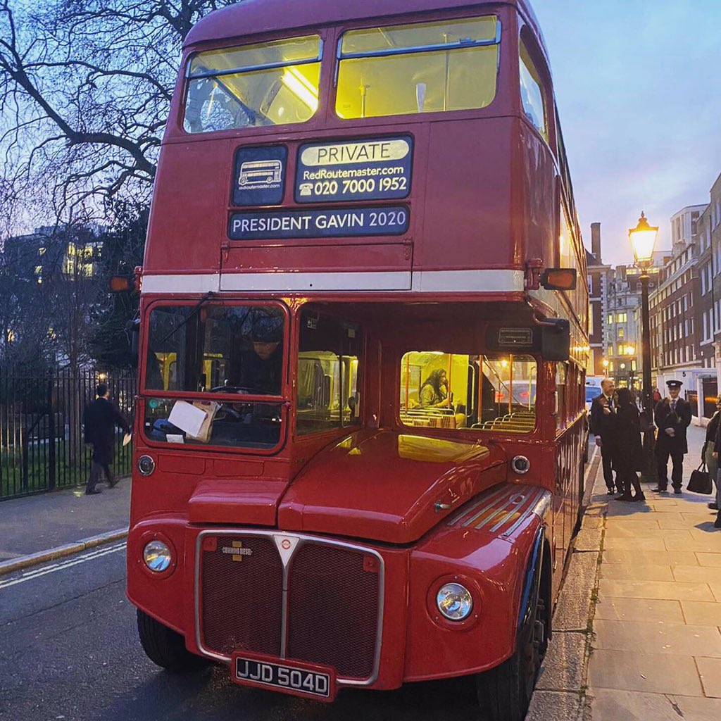 Gaftaworld's tweet photo. The President is here and the passengers are here. Time to take off on our tour around #London. #RedRouteMaster #Networking #agribusiness #GaftaSocial 🥂🎉🎊😀🚌 https://t.co/r1ymz0qzOX