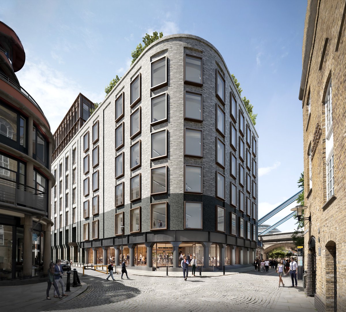 Landid &amp; <a href="/forepartnership/">FORE Partnership</a>'s plans for <a href="/tbc_lndn/">TBC LONDON</a> have been given the green light by <a href="/lb_southwark/">Southwark Council</a>. The #TowerBridge #workspace designed by <a href="/StiffTrevillion/">Stiff + Trevillion</a> will be one of the UK's greenest offices - 100% #electric &amp; #zerocarbon tbc.london/c/news/plannin…