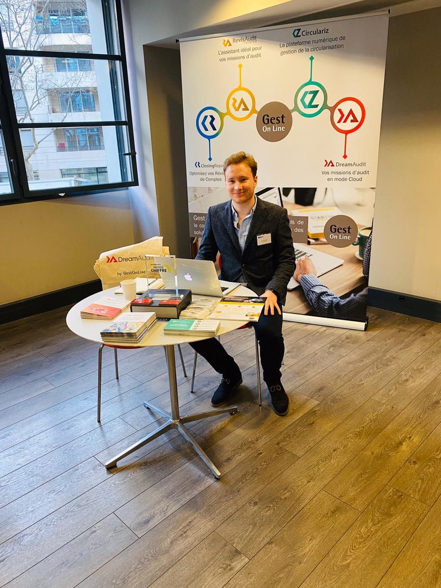 gestonline's tweet photo. Nous étions au forum ECF de Paris pour vous présenter les petits derniers de nos logiciels d' #audit , #dreamaudit et #circulariz . N'hésitez pas à demander une démo ! https://t.co/84xOoCkZ4R
