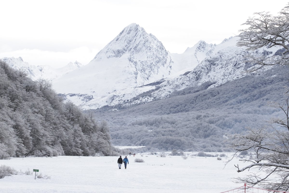 ¿Hace calor en donde estás? Te dejamos una postal helada de #CerroCastor ❄️🗻
PH: <a href="/FOTiar/">FOTiar</a>