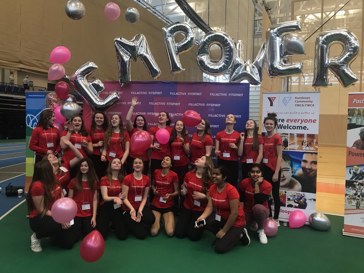 Fillactive's tweet photo. FitSpirit is partnering with @KamloopsY @PacificSportINT @Kamloops_SD73 and @UnitedWay to officially launch its activities in British Columbia at the #EmpowerHER2020 event. More than 200 girls are going to experience different physical activities in a new and fun way. https://t.co/VBI8k7bYA0