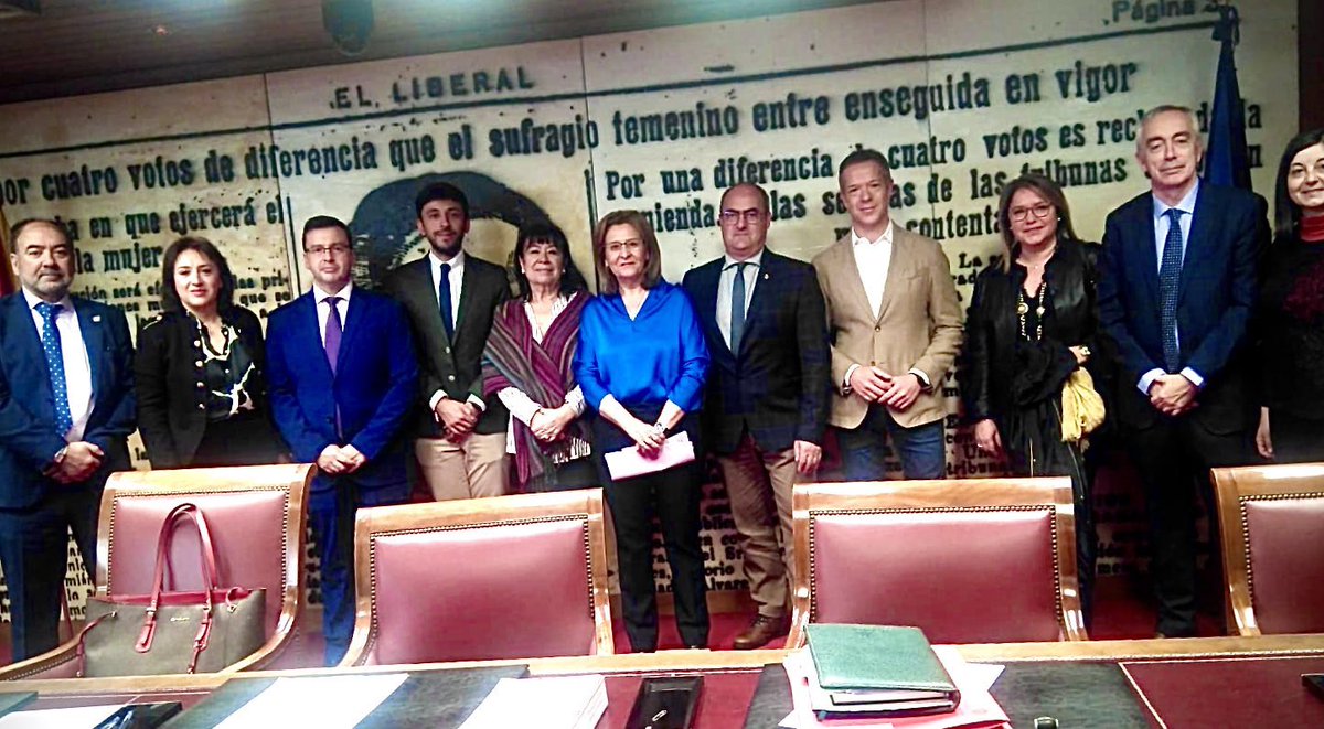 PSOE_Cuenca's tweet photo. La senadora socialista por la provincia de #Cuenca, Carmen Torralba, ha sido designada esta mañana presidenta de la comisión de Despoblamiento y Reto Demográfico del @Senadoesp. https://t.co/R8vSF5l7aD