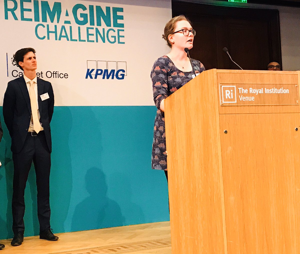 kpmguk's tweet photo. Next to take the stage at the #ReimagineChallenge Final is the TRAID team, presenting on how UK development programmes might create trade and investment opportunities - each team faces questions from our panel of judges ahead of choosing a winner this evening 

 @DFID_UK https://t.co/vQUC3JHXZu