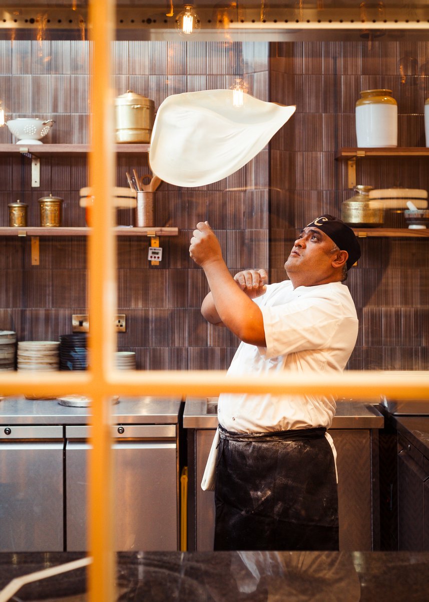 A Copper Chimney original, or what we call our 'handkerchief breads'.