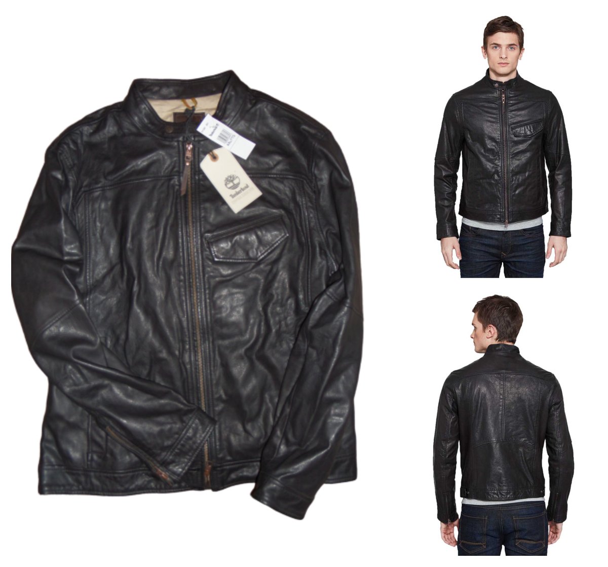 timberland kinsman leather jacket