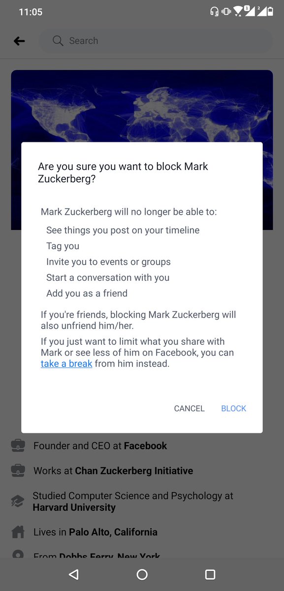 iam_sush's tweet photo. You finally can block Mark Zuckerberg! 😂
The question is why? #blockmark https://t.co/m9G2Ecuytz