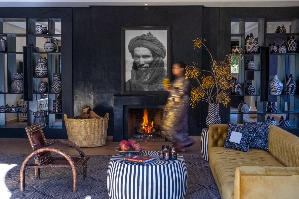 The #design at Palais Aziza and Spa is a journey through the history and art of #Morocco!