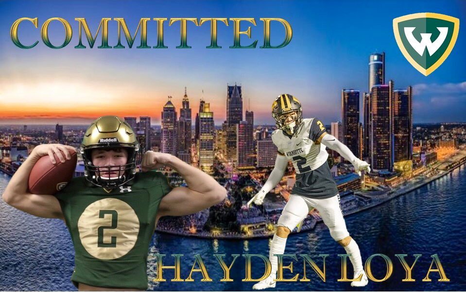 “Commit to the Lord whatever you do,
and he will establish your plans.” 
-Proverbs 16:3

I am Committed! #GoWarriors 🔰 <a href="/WSUWarriorFB/">Wayne State Football</a> <a href="/CoachCalley21/">Chris Calley</a> <a href="/WYBEARSFOOTBALL/">WYANDOTTE FOOTBALL</a>