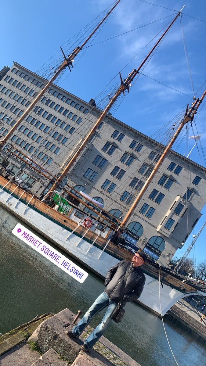 Here in Finland today to begin the Empire 30th Anniversary Tour.  Nice boat huh?

#Finland #Empire #Tour