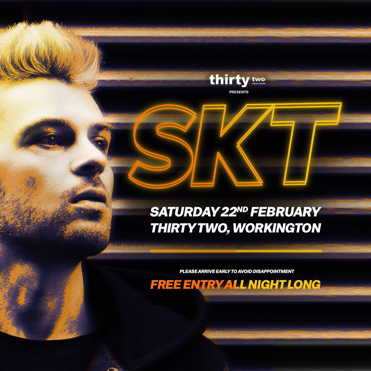 EVENT ANNOUNCEMENT!!!

Back for 2020 with more top-class FREE PARTIES...

After the success of our return with chart topper Endor &amp; Cloonee, followed up with superstar Eats Everything, we bring KISS FM UK resident and PierJam regular DJ S.K.T to the party...

FREE ENTRY ALL NIGHT