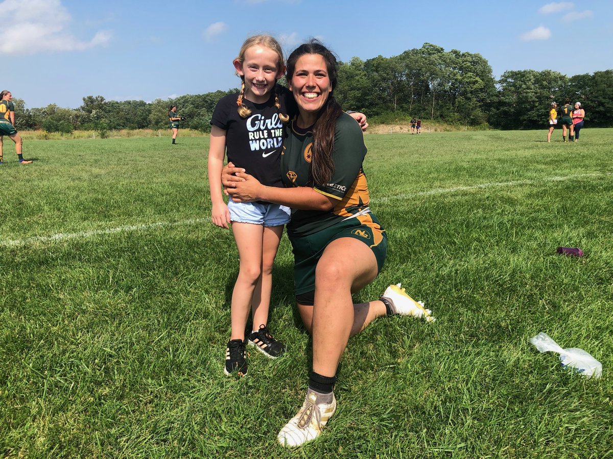 charli_jacoby's tweet photo. ✨ Happy National Girls and Women in Sport Day ✨ What an incredible day to reflect on! Thank you to my little friends who encourage me to keep working hard. I can’t wait to see you in a jersey one day 😉 @CoonleyES https://t.co/fhuZdPhBVD