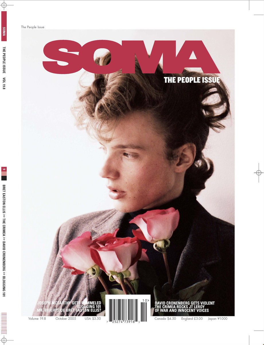 Stay tuned for the most iconic covers of our SOMA archives! Photographed by @carlottamanaigo from our October 2005 People Issue. 
#somamagazine #somaarchives