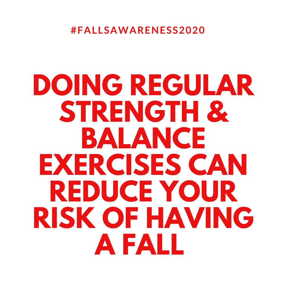 AgeConnectWales's tweet photo. #StaySafe #Tips Doing regular strength exercises and balance exercises can improve your strength and balance, and reduce your risk of having a fall @ageconnectstorf & @ACCardiff offer exercise programmes for older people. Ask your GP about classes in your area. #FallAwareness2020 https://t.co/bWOxteAu9H