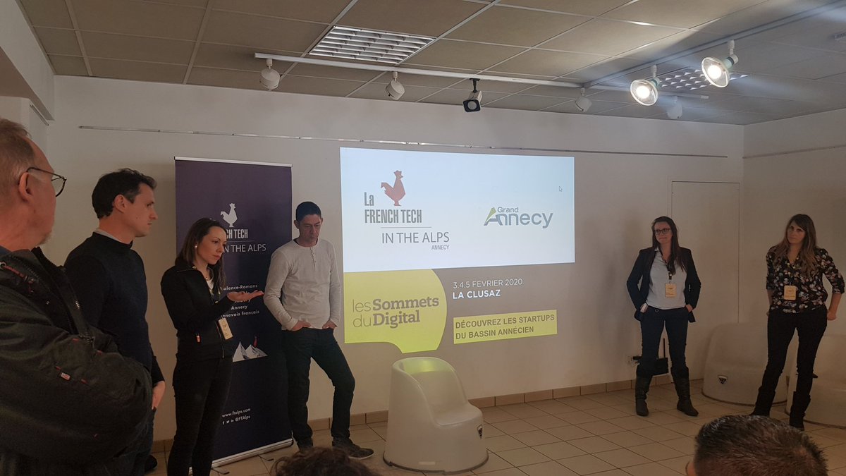 cafe_freelance's tweet photo. Merci à la @FTAlps et aux @sommetsdigital de nous avoir sélectionnés pour présenter notre #startup aux côtés de @arcadeogaming #copinesdevoyage @FroggyPIX_SAS @inandmotion 🚀
Des moments enrichissants, captivants et de belles rencontres !
#somdig20 https://t.co/f7TJIx0tMF