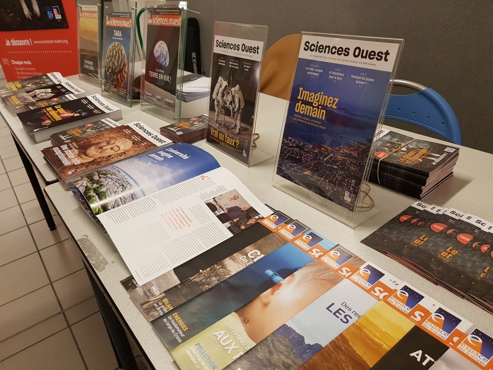 👨‍👧 #Rencontre | <a href="/Sciences_Ouest/">Sciences Ouest</a> est à l'<a href="/UBO_UnivBrest/">UBO - Univ. Brest</a> toute la journée, pour la <a href="/rechercheUBO/">Semaine de la Recherche</a>
📚🙃 Profitez-en pour découvrir le magazine et vous renseigner !
