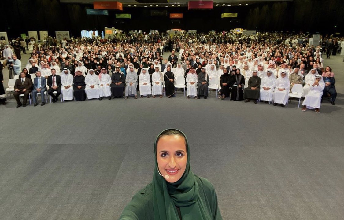qbsradiofm's tweet photo. HH Sheikha Moza bint Nasser participated in the “I AM QF” event held yesterday to celebrate the 25th anniversary of the institution.
#iamqf #anniversary #celebration https://t.co/bnotci7oS0