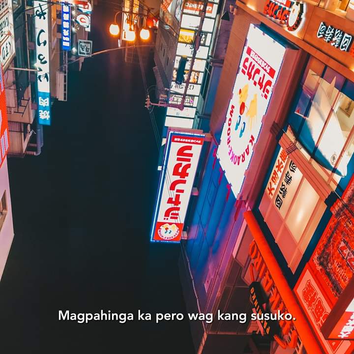 Day 36 out of 366"Kung hindi mo kayang panindigan, wag mong simulan." Lahat tayo ay napapagod. Okay lang magpahinga basta huwag susuko.  Nasimulan ko na ang pagpa-fangirl sayo, kaya papanindigan ko 'to hanggang dulo nang hindi napapagod. 