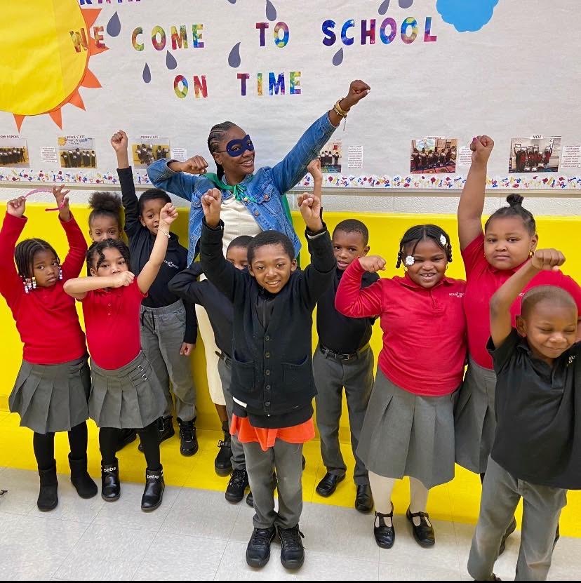 AchievementPrep's tweet photo. CONGRATULATIONS, MS. MCKEE!
YOU are our Superhero of the Week!
Ms. McKee collaborates often with her team, and has been instrumental in providing her colleagues resources to support 1st grade Writing and scholar MASTERY.
Thank you for all that you do Ms. McKee! #APrepSuperhero https://t.co/j0jcX3suXn