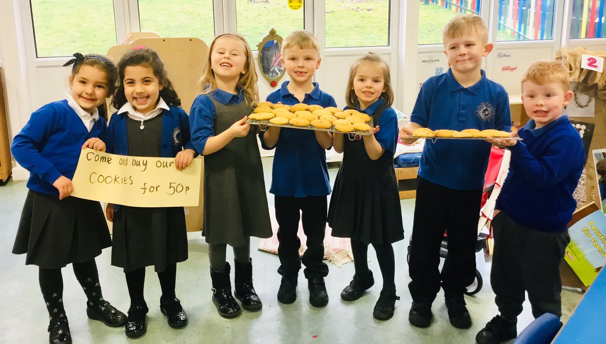 ScholesVPSchool's tweet image. 🍪🍪 Foundation Stage Cookie Challenge ! Tomorrow (Thursday) we will be selling our homemade cookies to all of our friends in school. if you would like your child to buy one please send 50p with them. Thank you 👦🏻👧🏻👦🏼👧🏽 #Foundationstageenterprise #cookiechallenge
