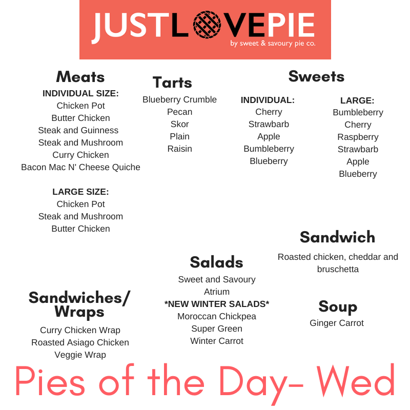 justlovepie's tweet photo. Attention students! Our Student Special is on today. Get a pie or sandwich meal with a side soup or salad for only $8.95! See ya soon!
#pie #studentspecial #wilfredlaurieruniversity #uwaterloo #cheaplunch #piesoftheday #UpTownWaterloo https://t.co/qoWrXGcpNZ