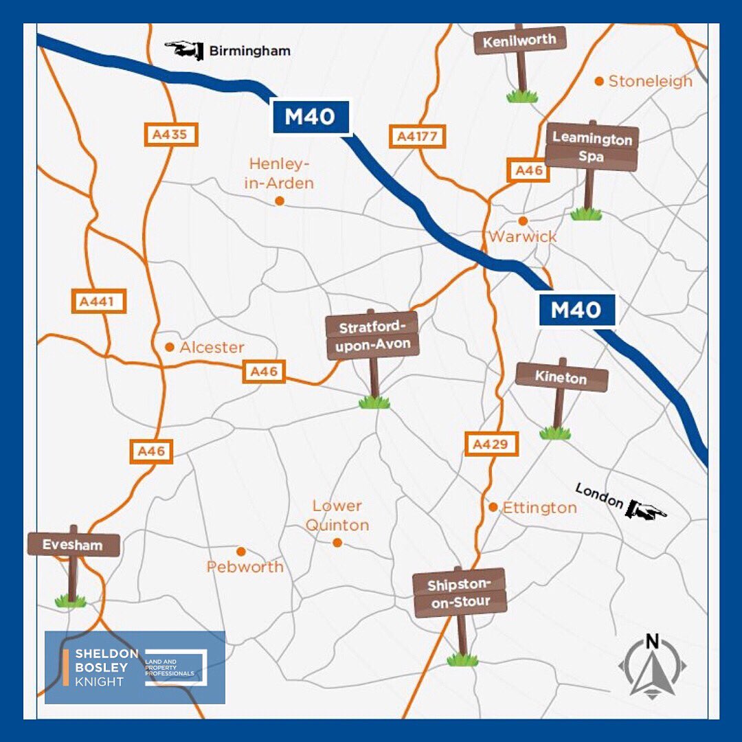 Our locations.📍We have offices throughout Warwickshire and would love to help with all of your land and property needs. Get in touch if you’re buying, selling, letting, developing or need a professional survey.