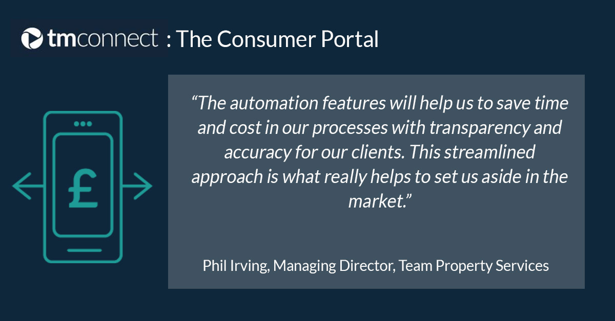 TM_Property's tweet photo. Our Consumer Portal is now available, see what our clients have to say: https://t.co/s8UQN3DxMO #consumerportal #conveyancing #streamline #solicitor #property #tmconnect https://t.co/QKof5R3jNt